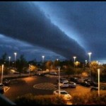 Had to drive through a tornado producing storm to get to Adoptee Rights Demonstration in Chicago!