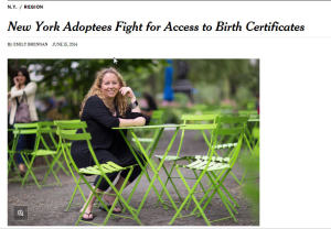 emily brennan adoption articles NY Times