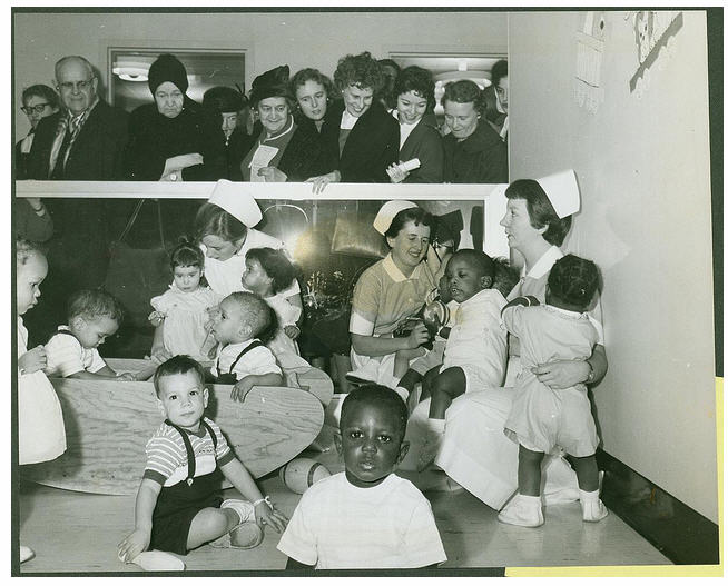 NY Foundling Hospital Open House 1958