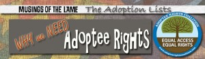 why we need adoptee rights