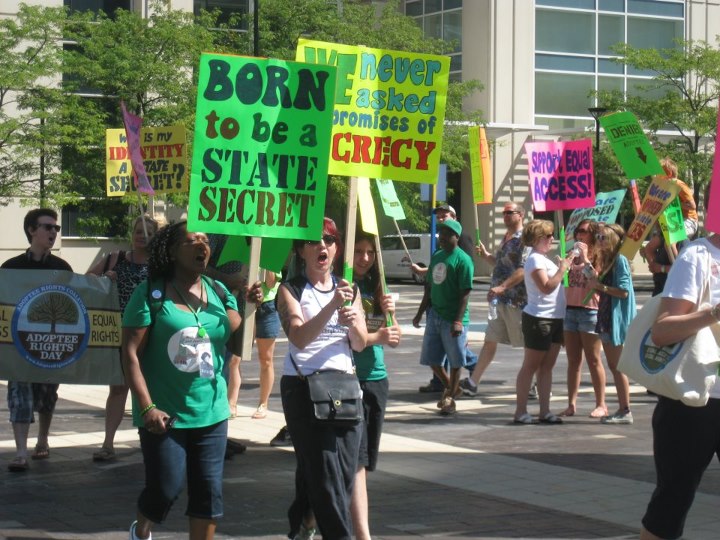 Marching for Adoptee Rights 2012