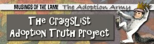 Craigslist Adoption Truth Project
