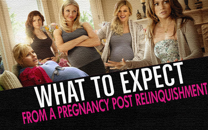 "What to Expect" when pregnant after an adoption relinquishment
