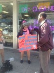 Brooklyn New York Adoptee Rights Protest at Helene Weinstein's Office