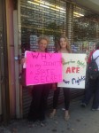Brooklyn New York Adoptee Rights Protest at Helene Weinstein's Office