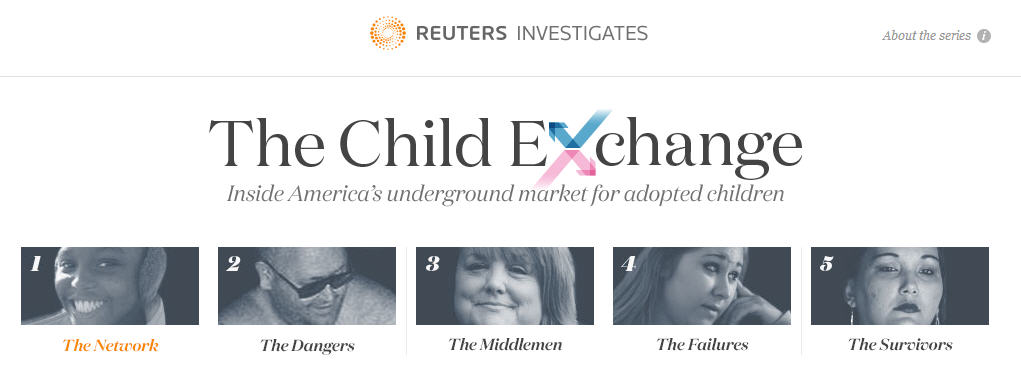 Reuters investigates adoption abuses and illegally re homing