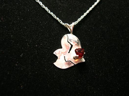 the first broken heart adoption pendant