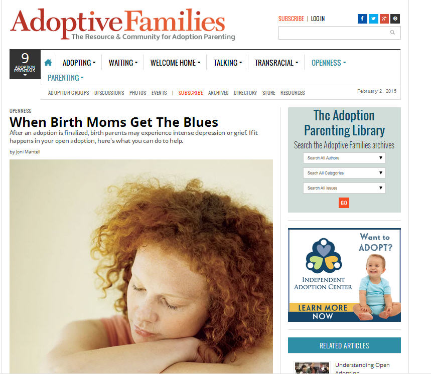 birthmother blues adoptive families bad advice